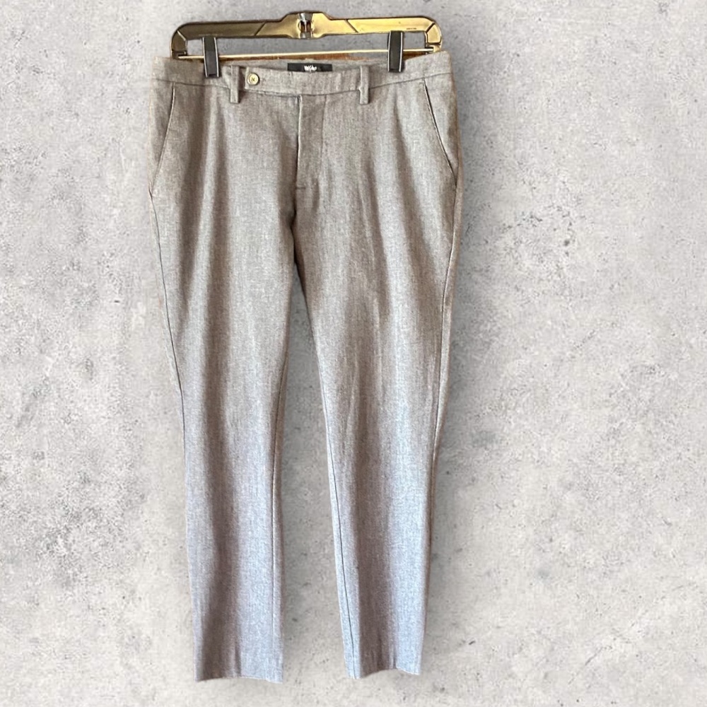 Massimo Gray Stretch Dress Pants